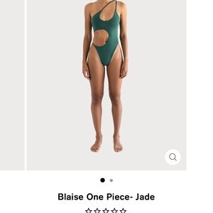 brand new blaise riot swim one piece in jade